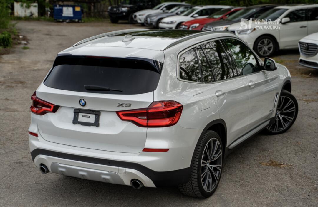2018 BMW X3 view 2