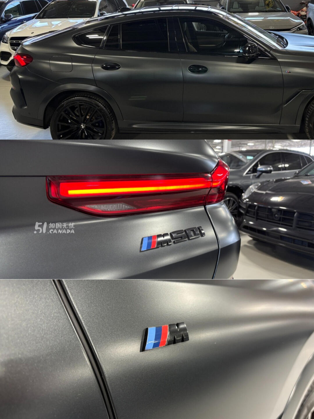 2020 BMW X6 view 3