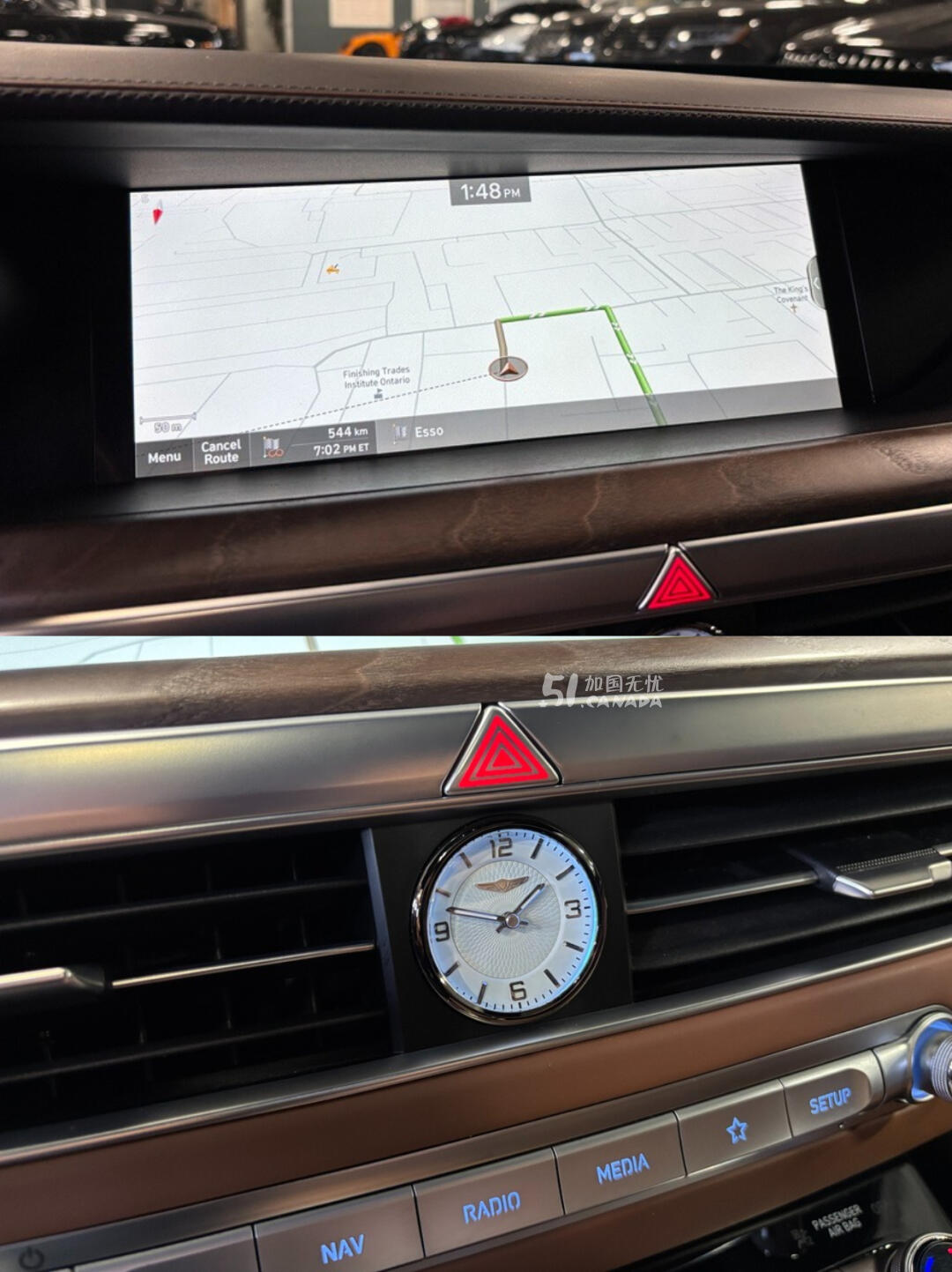 2021 Genesis G90 view 2