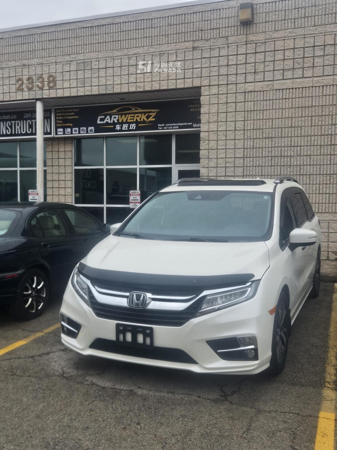 2018 Honda Odyssey view 3