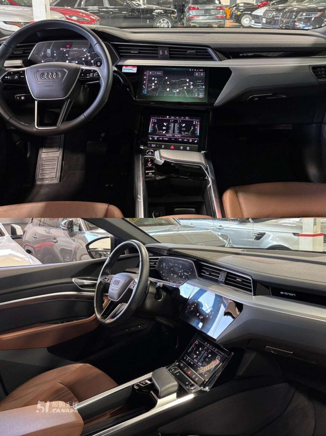 2022 Audi e-tron Sportback view 3