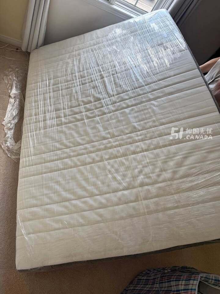 [集市好物]IKEA Queen Size实木床架+床垫