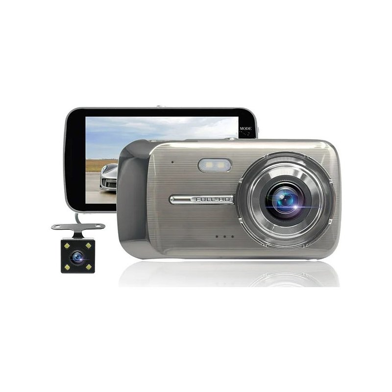 [集市好物]前后双镜头行车记录仪 Car camera