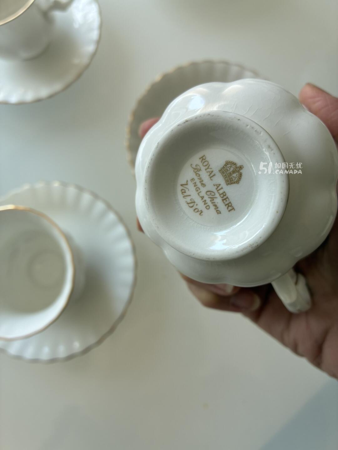 [集市好物]英國皇家阿爾伯特Royal Albert 茶具十套
