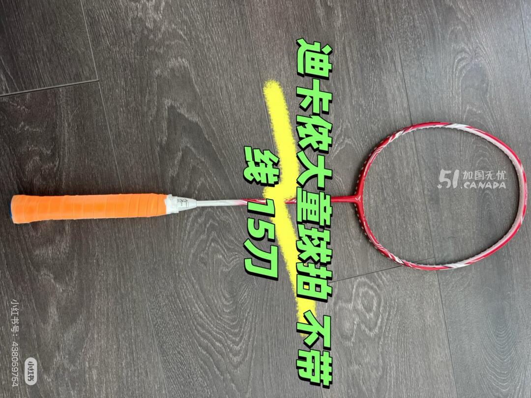 [集市好物]迪卡侬 大童羽毛球拍