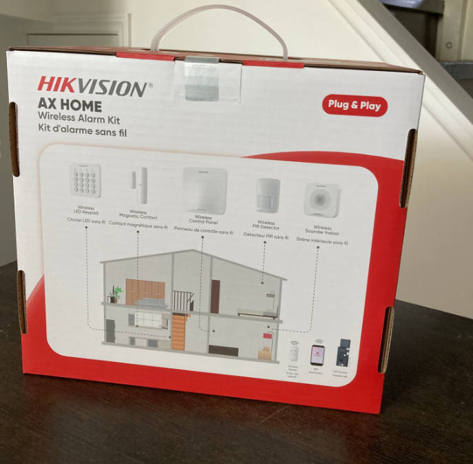 [集市好物](全新)Hikvision家庭无线报警系统套装手机APP控制