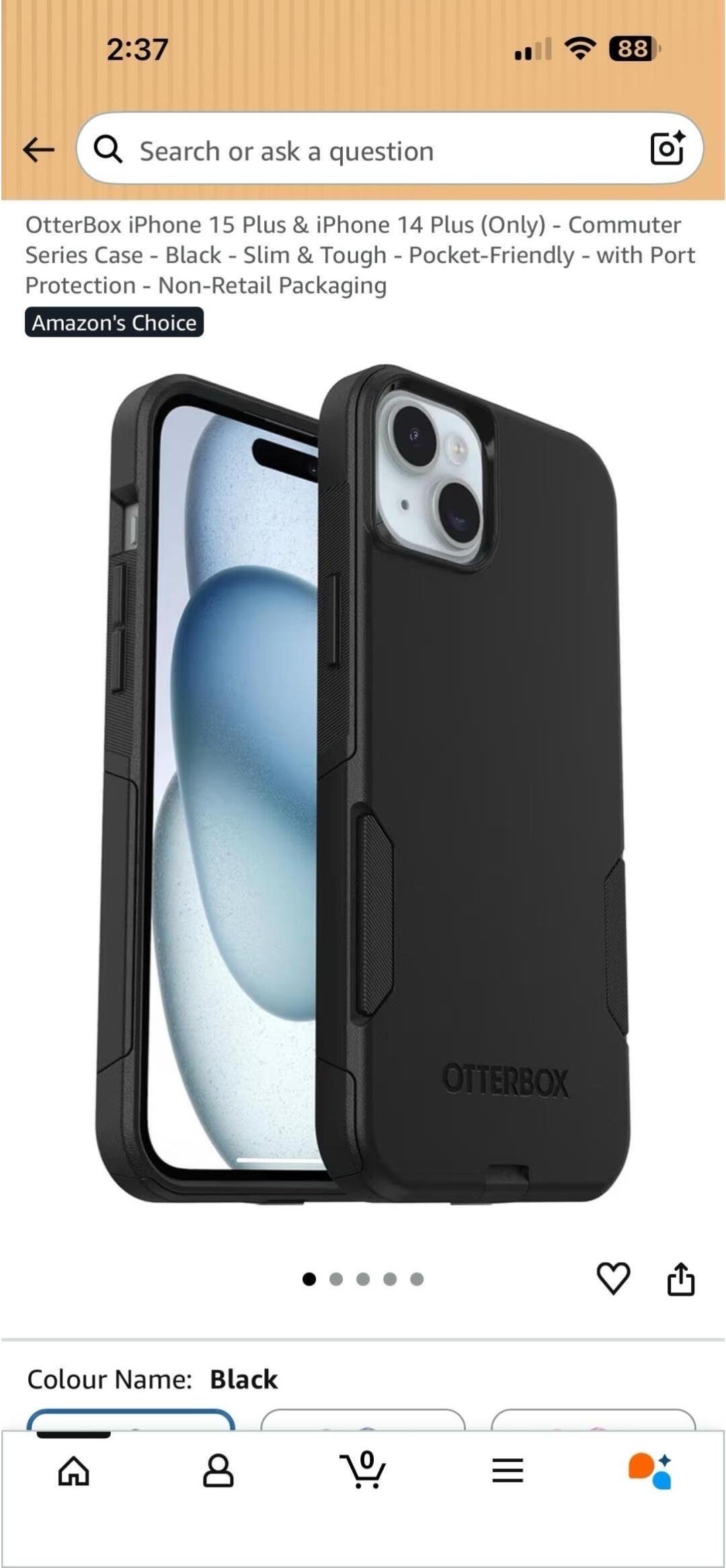 [集市好物]苹果手机壳 iPhone 14 Plus ,iPhone 15 plus case