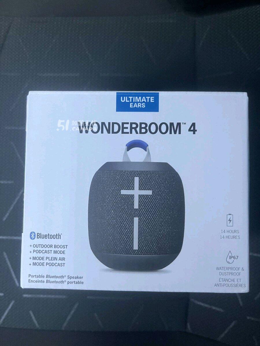 [集市好物]全新wonderboom 4 Bluetooth speak
