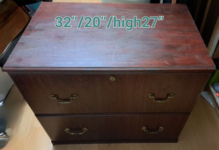 [集市好物]床头柜，2Drawer nightstand