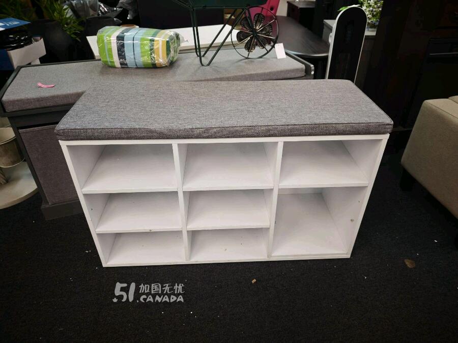 [集市好物]仓库促销柜子，文件柜，鞋凳，床尾凳来了