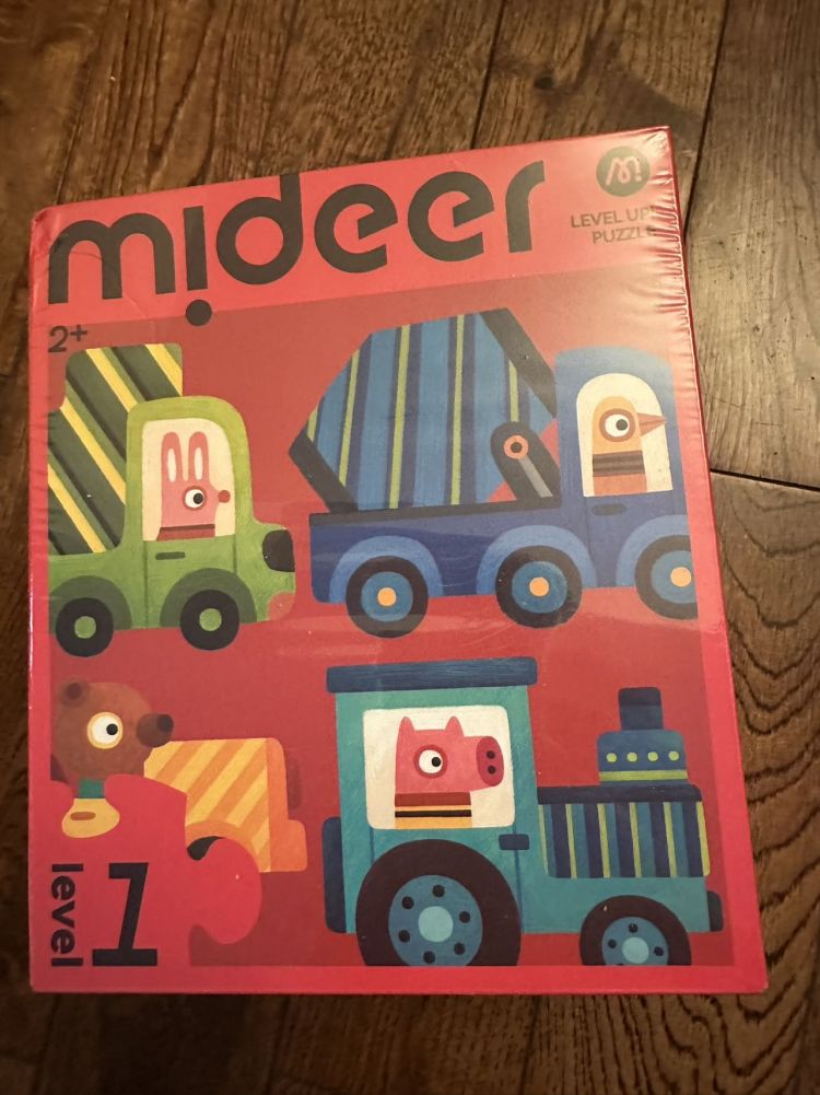 [集市好物]出全新mideer一阶拼图，15刀，finch and bi