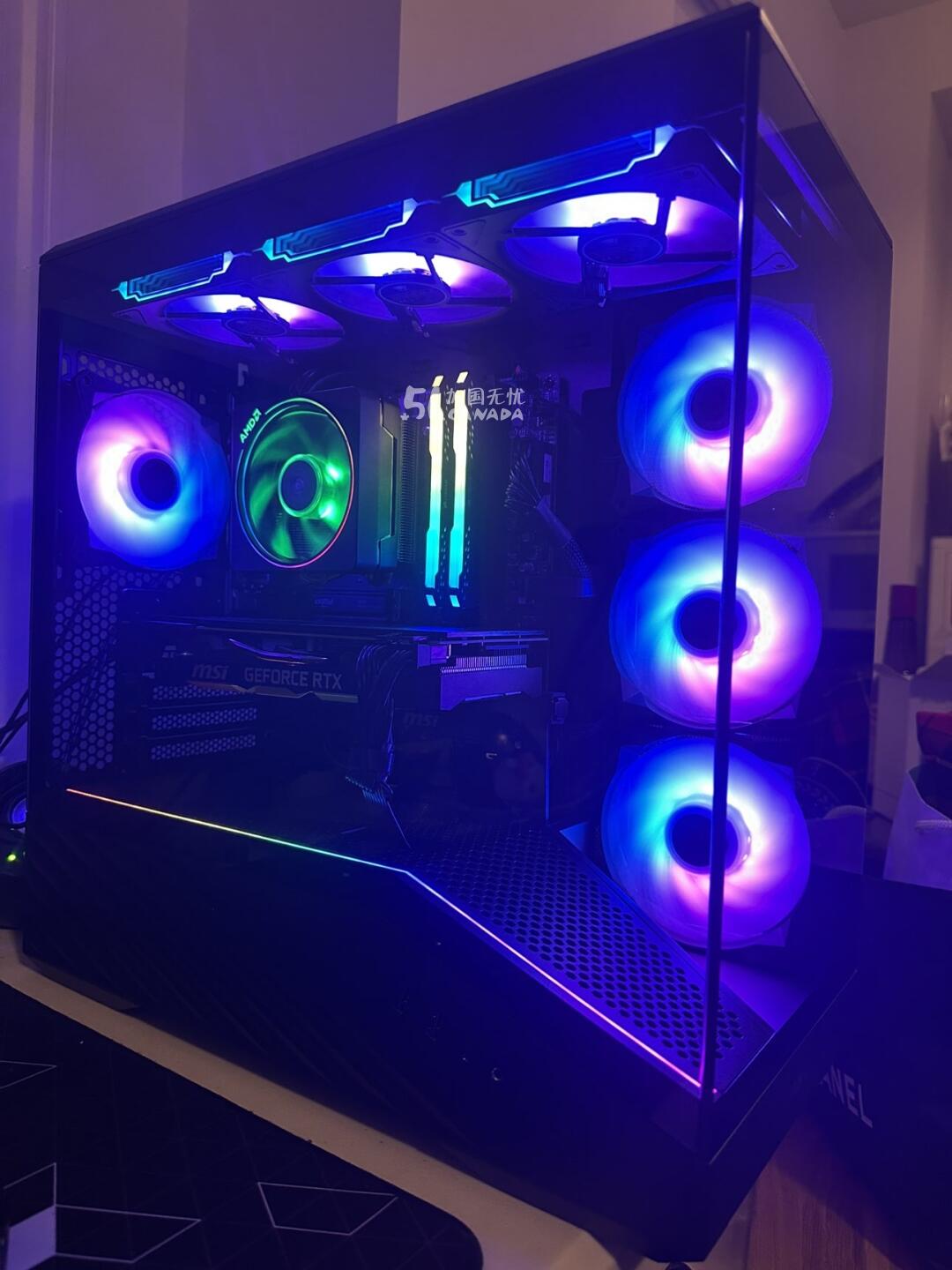 [集市好物]出LianLi V100 MSI B550M 5800XT PC
