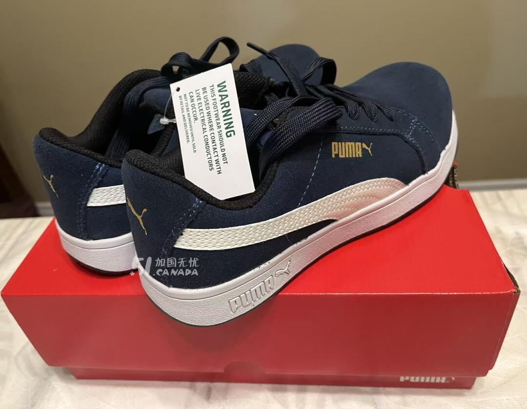 [集市好物]女式 Puma 全新 安全鞋 八号 深蓝色