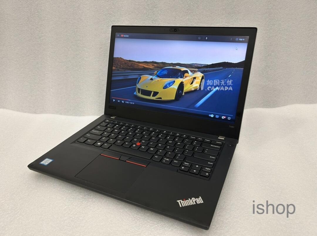 [集市好物]联想 ThinkPad T480 i5 gen8 – 商务笔记本电脑