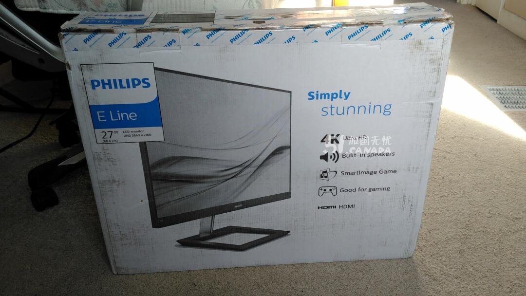 [集市好物]全新飞利浦4K 27“ IPS显示器