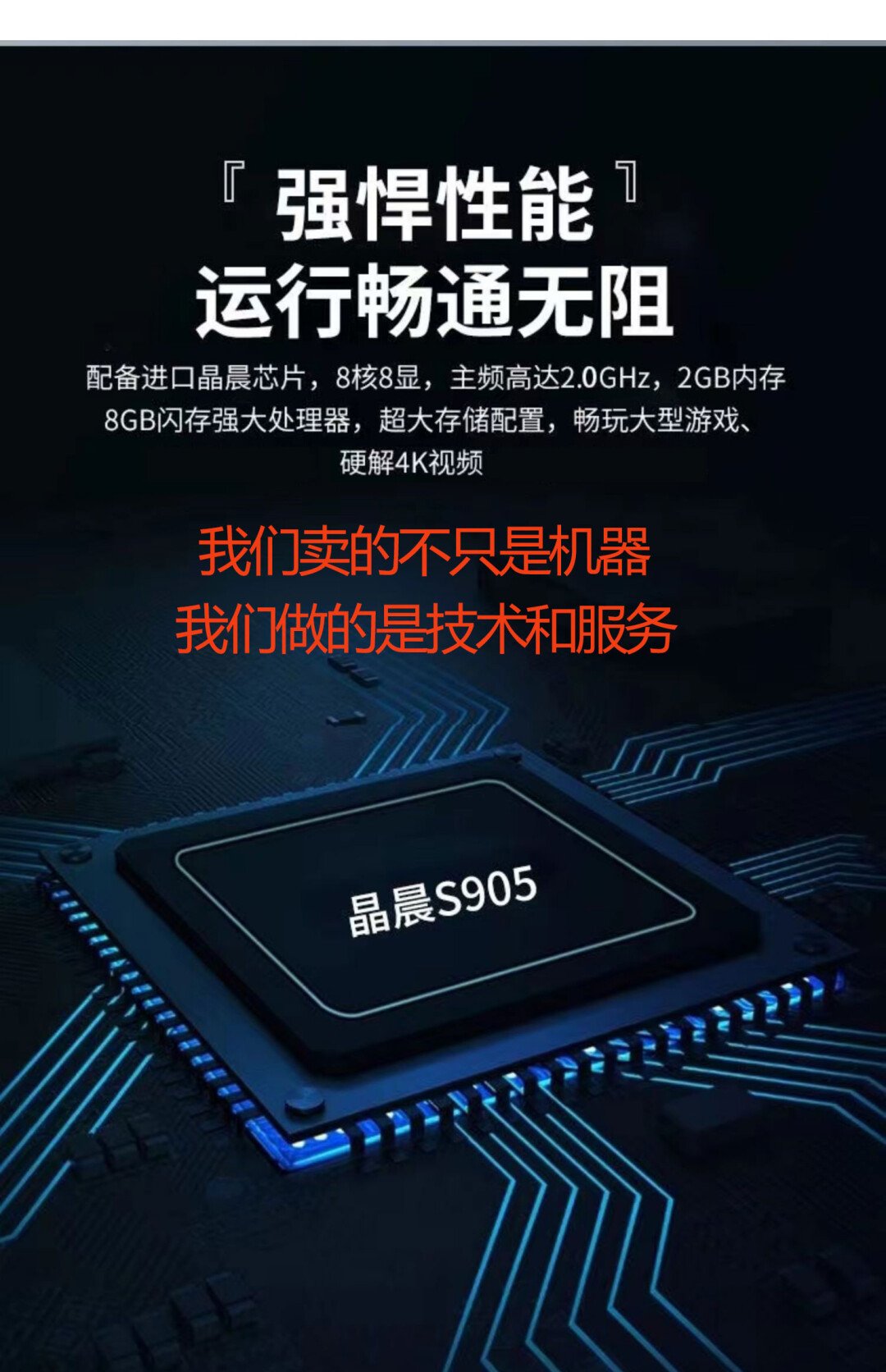 [集市好物]全新 网络电视机顶盒，电视机顶盒，网络电视盒，网络电视播放器