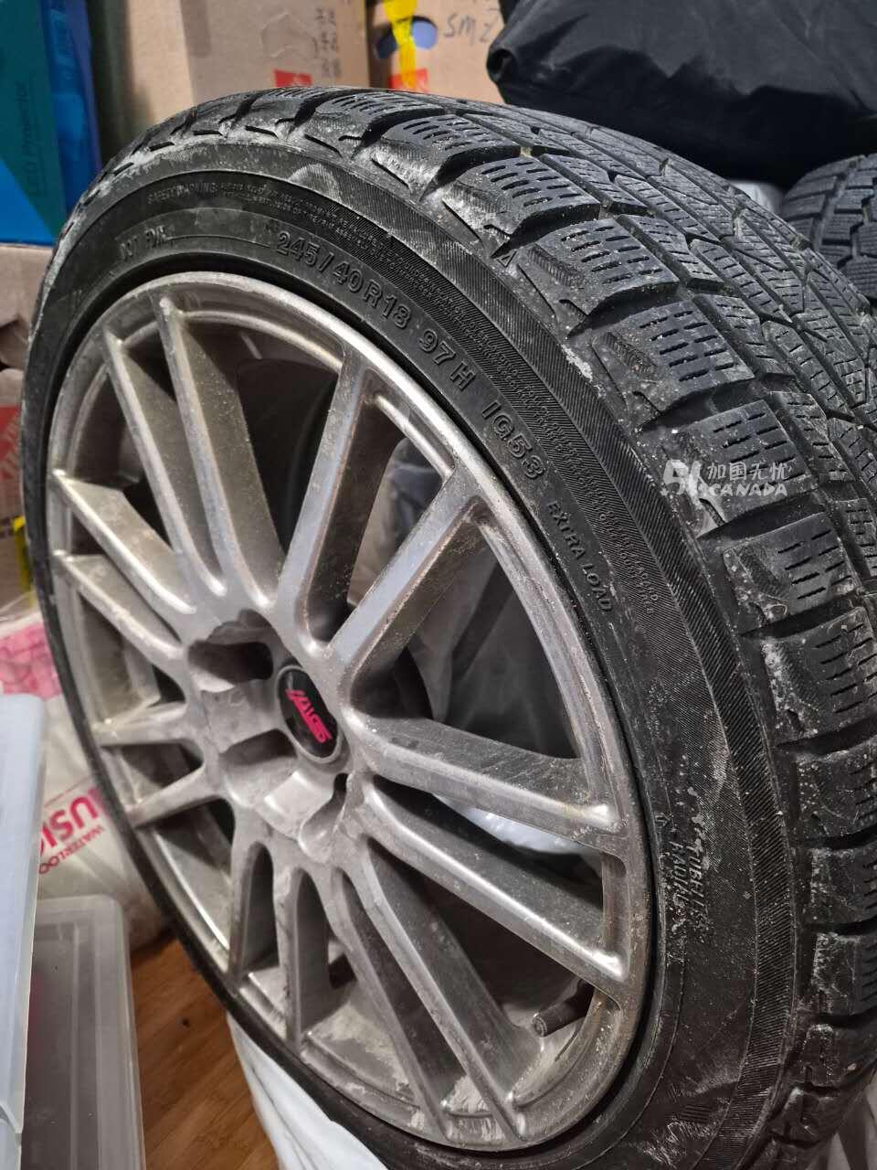 [集市好物]STI 雪胎 轮毂 1 SET 4只
