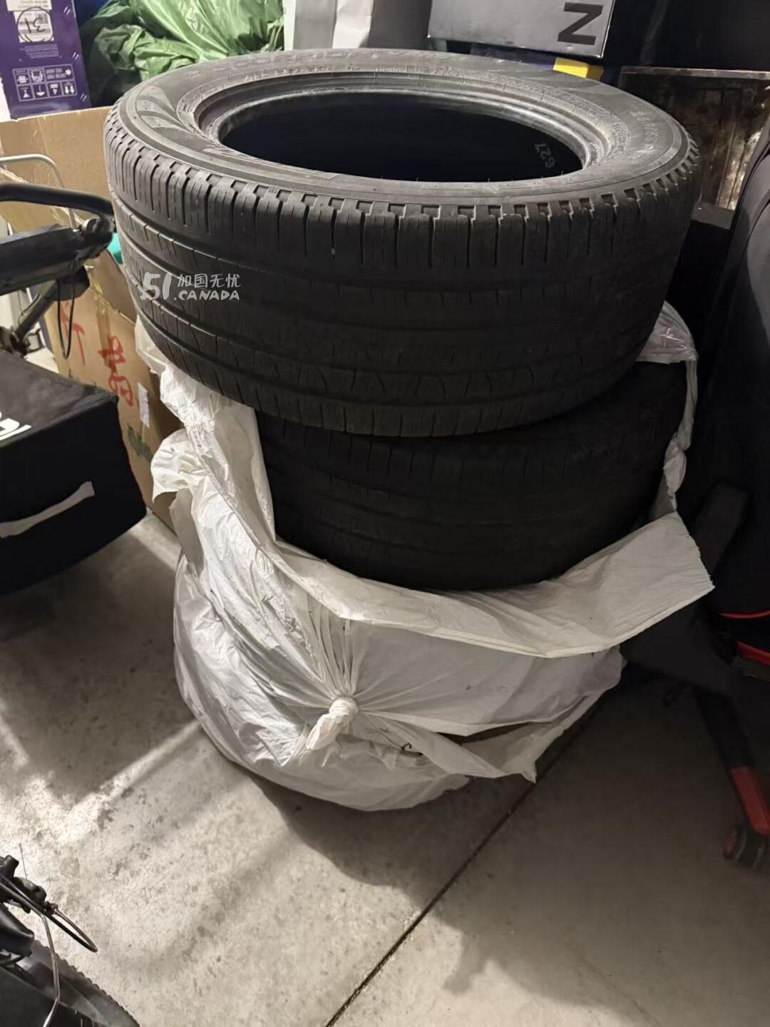 [集市好物]七成新四季胎 一套4个 255/55 R18