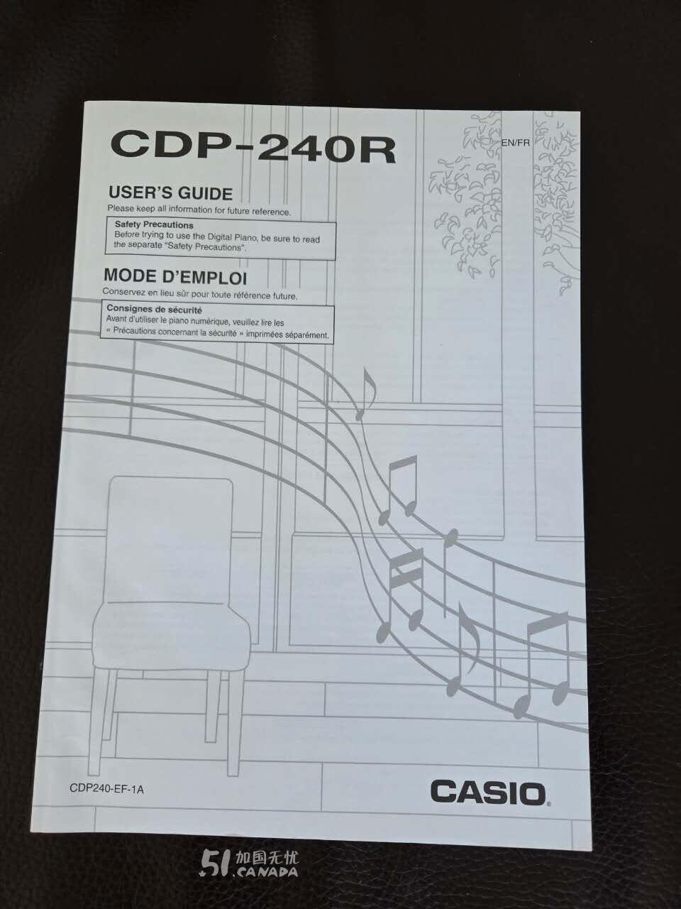 [集市好物]Casio CDP-240 88键重锤电子钢琴