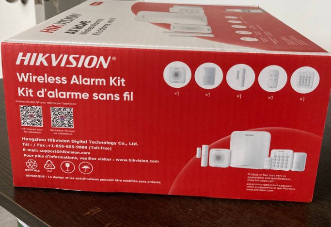 [集市好物](全新)Hikvision家庭无线报警系统套装手机APP控制