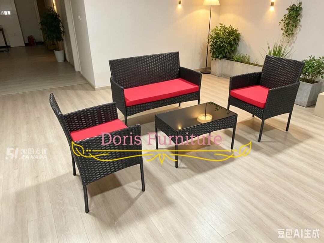 [集市好物]超值捡漏室外沙发4件套只要$199
