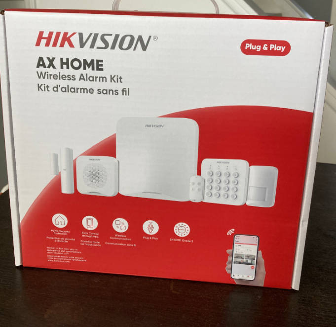 [集市好物](全新)Hikvision家庭无线报警系统套装手机APP控制