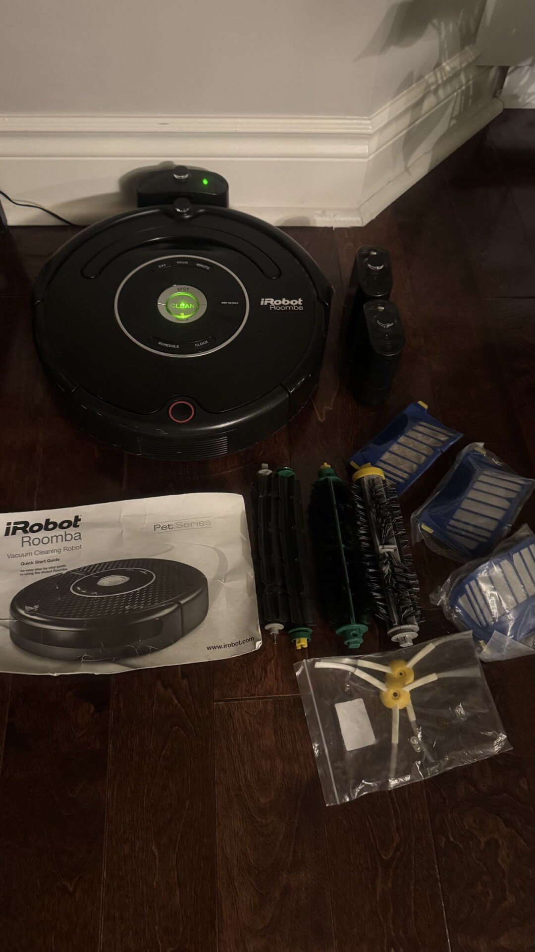 [集市好物]iRobot 全自动扫地机，拖地机，配件齐全。