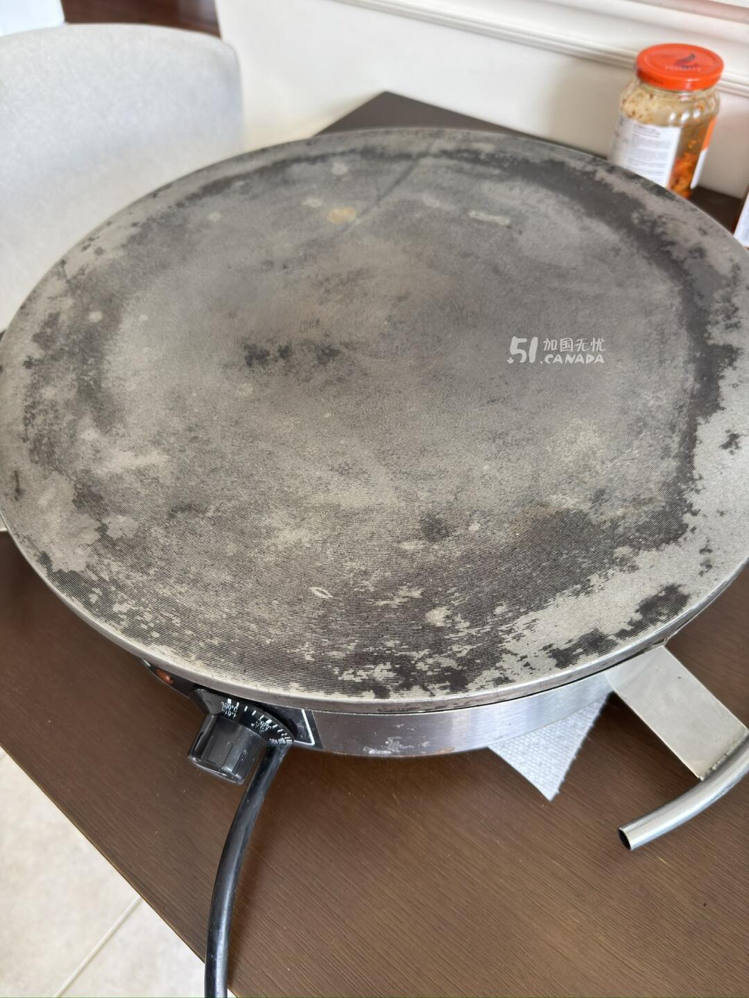 [集市好物]法国产 Krampouz 商用可丽饼/山东煎饼鏊子 16寸铸铁 功能完好
