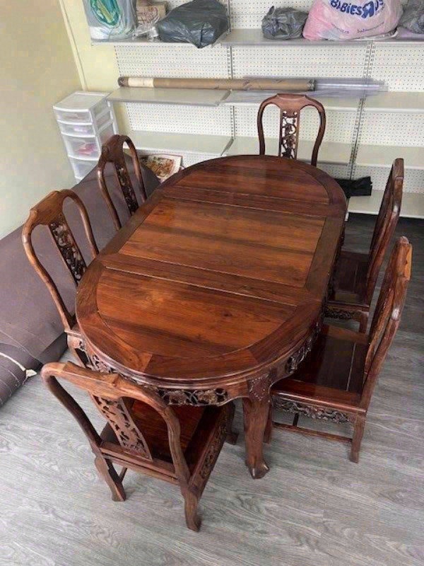 [集市好物]酸枝木6人餐桌