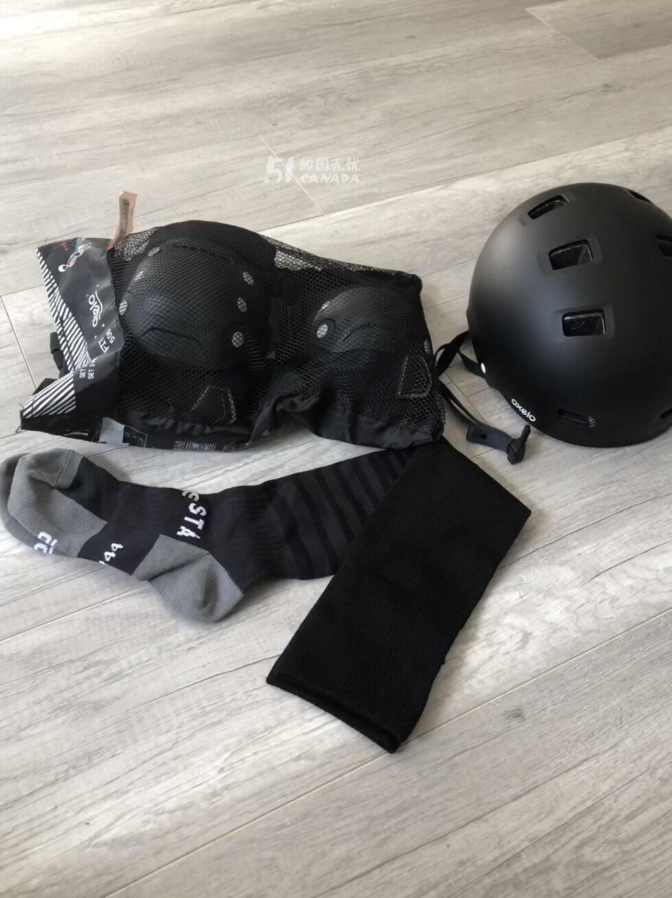 [集市好物]Decathlon Oxelo 滑板/轮滑护具套装，全新买来未使用