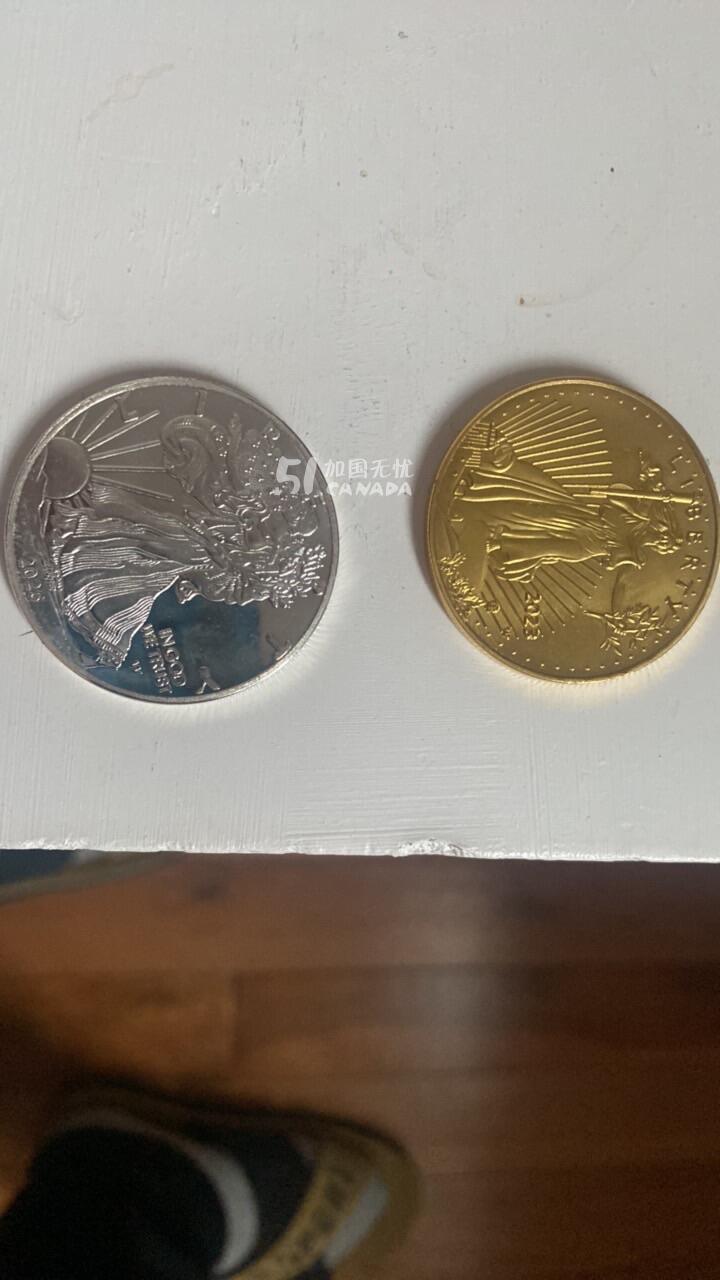 [集市好物]美国白头鹰纪念币