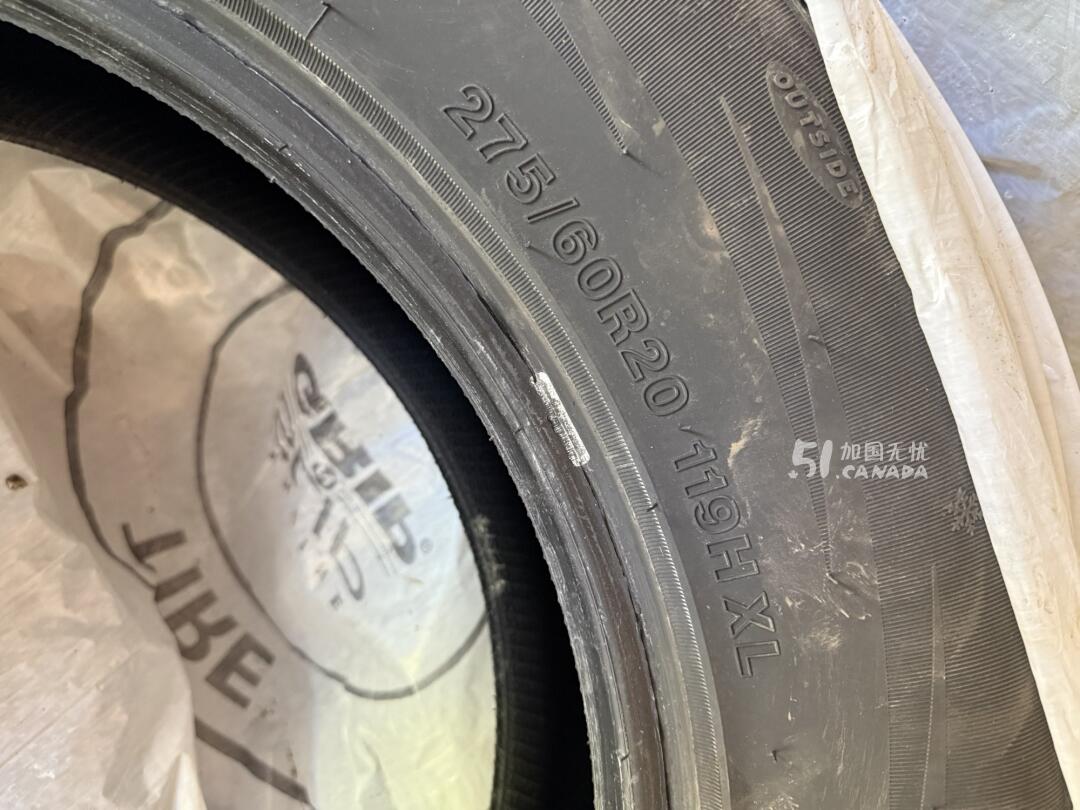 [集市好物]几乎全新F150国产雪胎275/60R20