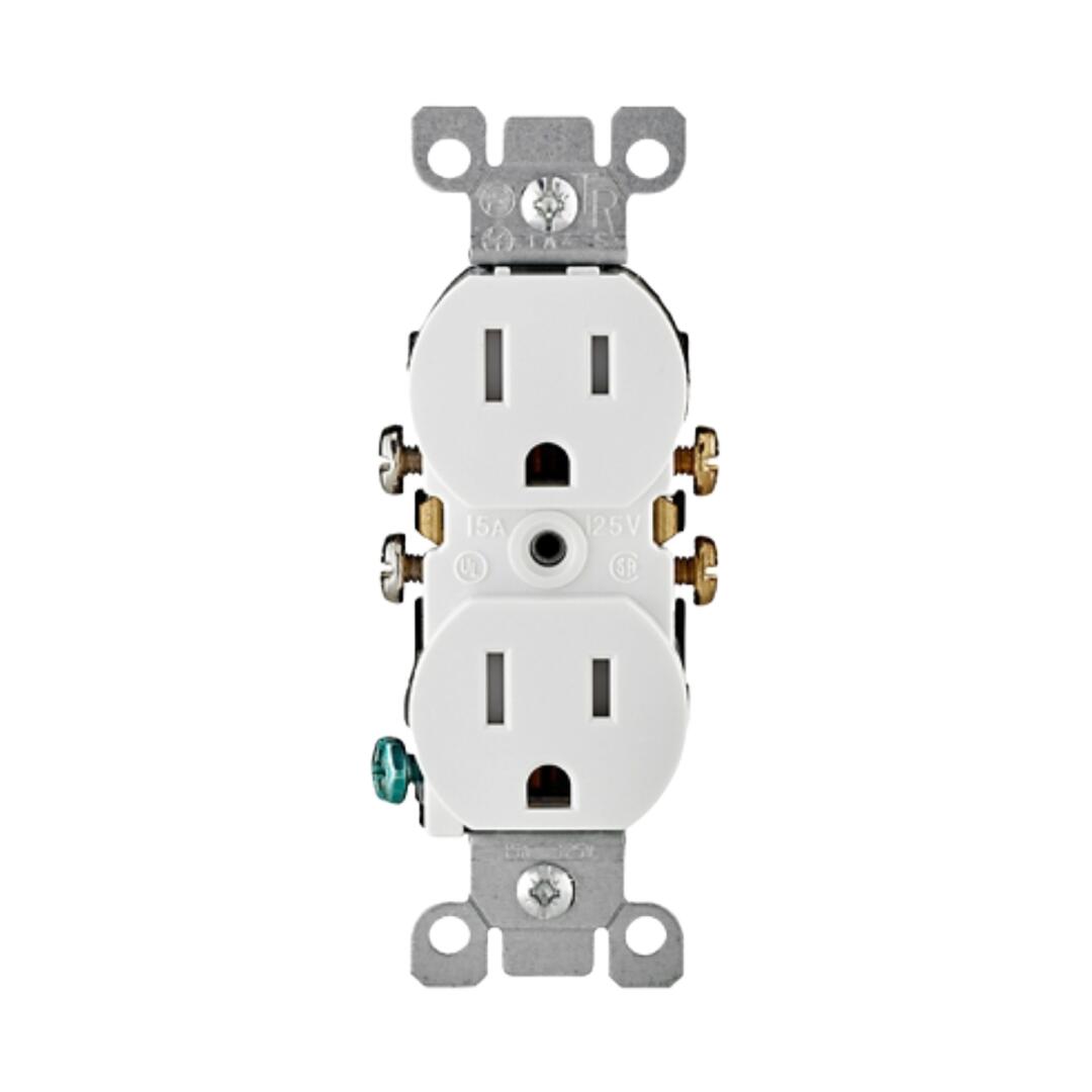 [集市好物]Leviton 双联 15A TR 插座 ($1.49)