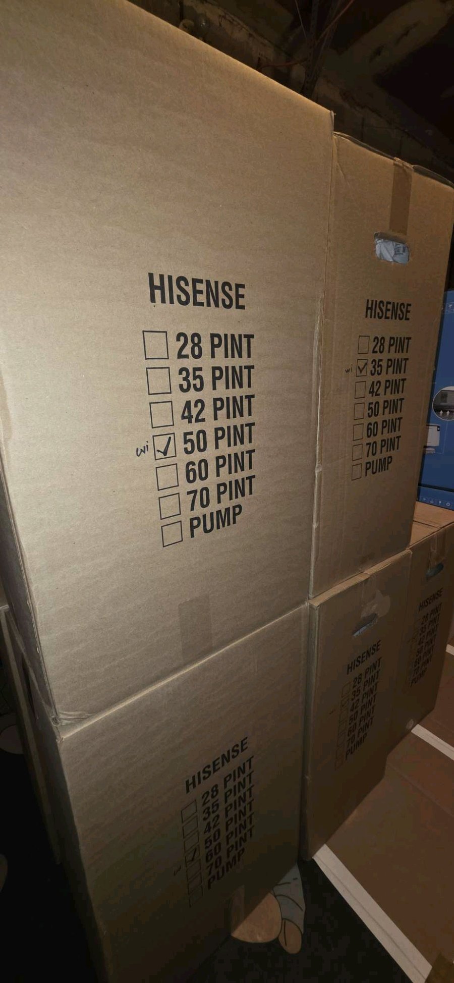 [集市好物]全新抽湿器 35pint 带 wifi 42pint 50