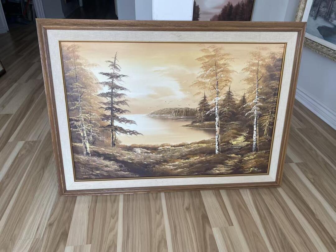 [集市好物]历史手绘油画