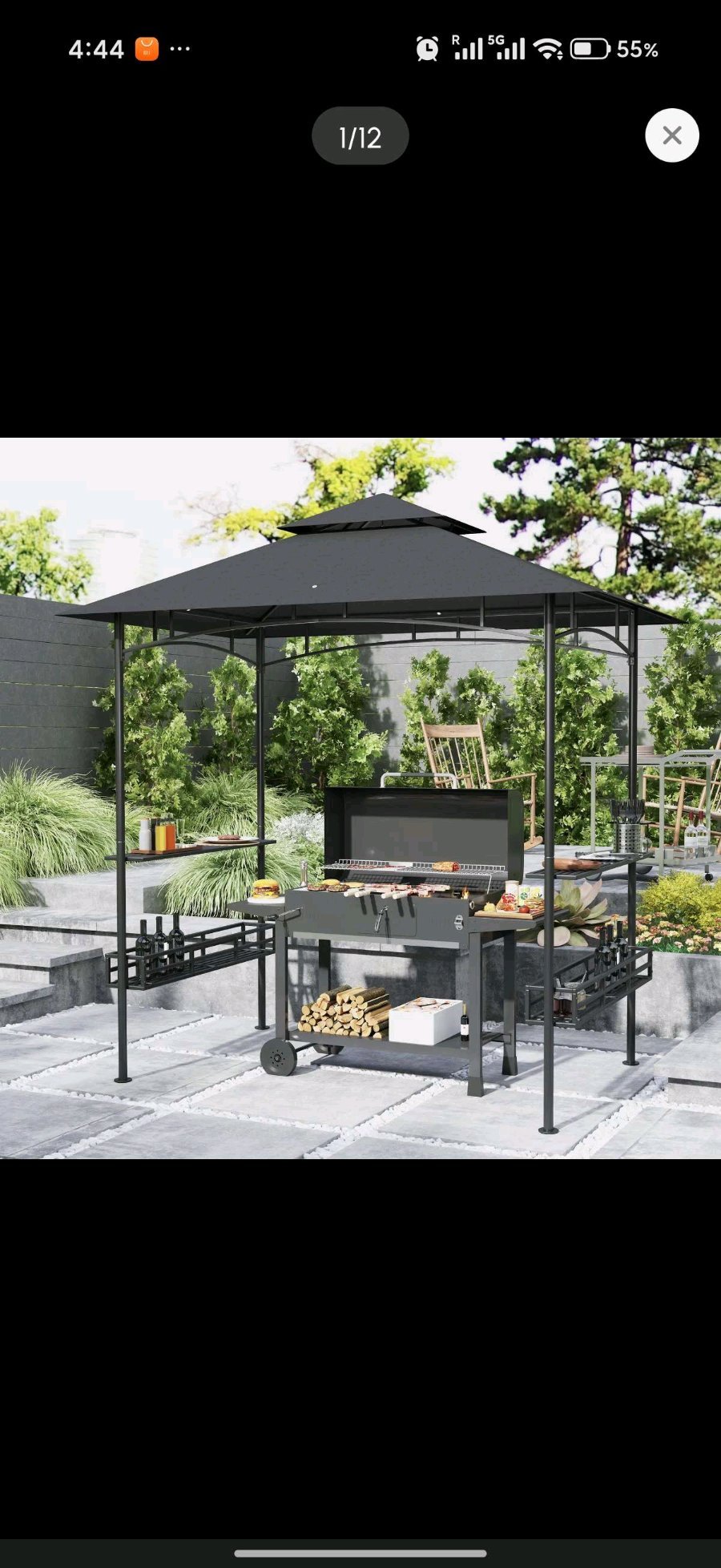 [集市好物]BBQ凉亭，原价259，喜欢$99来拿