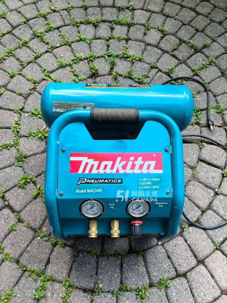 [集市好物]牧田 Makita MAC2400 专业静音空压机 近新
