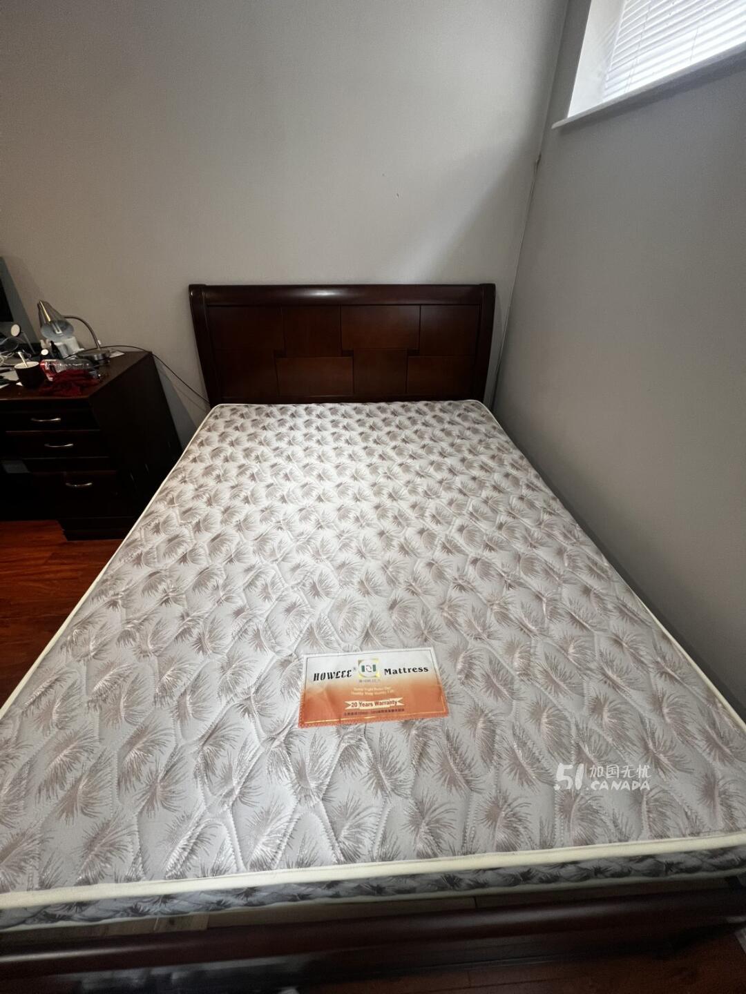 [集市好物]红木床+豪力 matress