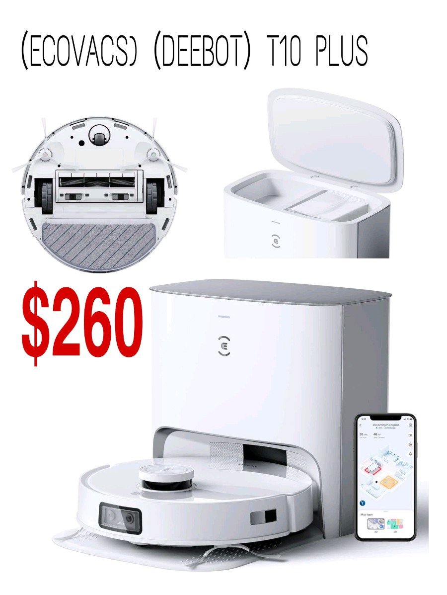[集市好物]全新带包装 Ecovac T10 plus 拖地掃地吸塵